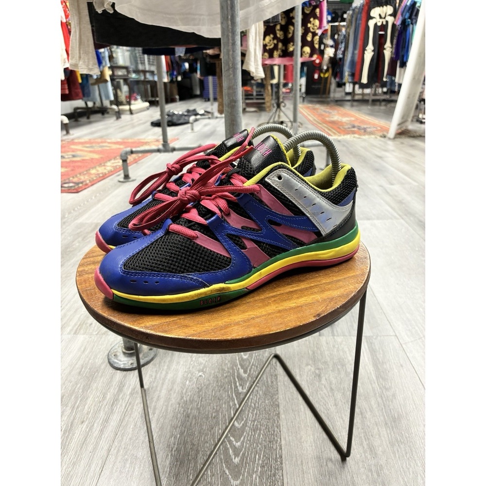 Bloch Lightning Multicolor Dance Sneakers Women's US Size 8
